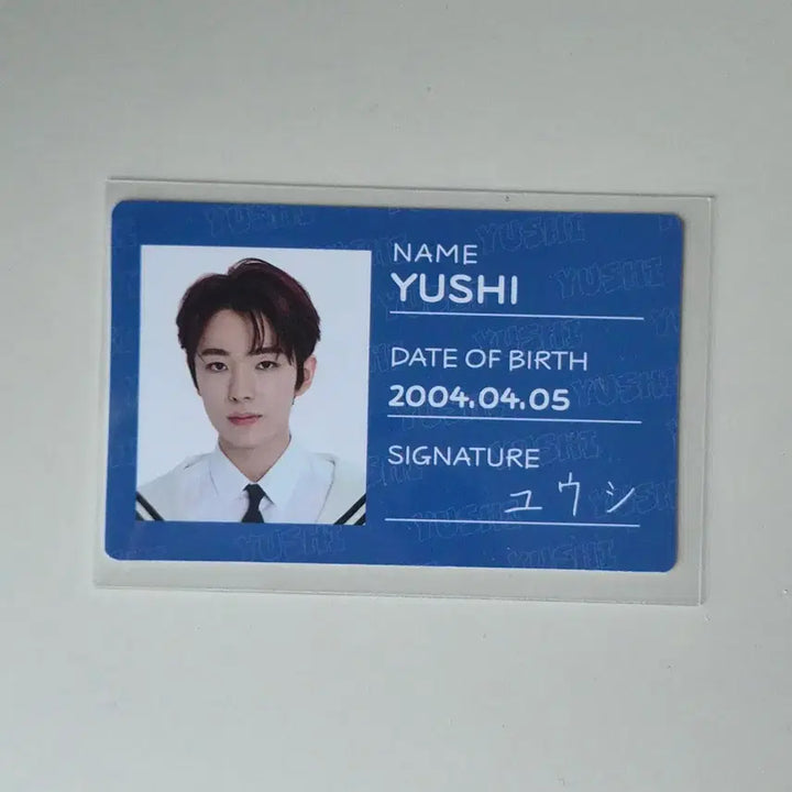 [BUNJANG] Yushi Lastart Pre-debut Photocard / 유우시 라스타트 lastart 아이디카드 엔시티위시