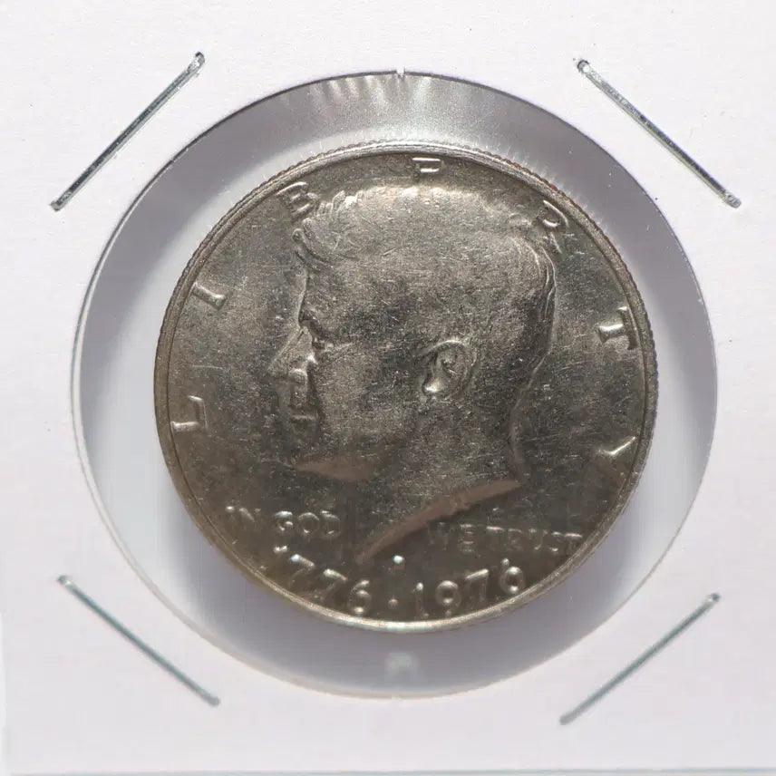 [BUNJANG] 1976 Kennedy Half Dollar Nickel (Used) / [미국주화 H.32] 1976년 케네디 하프달러 니켈 [사용제]