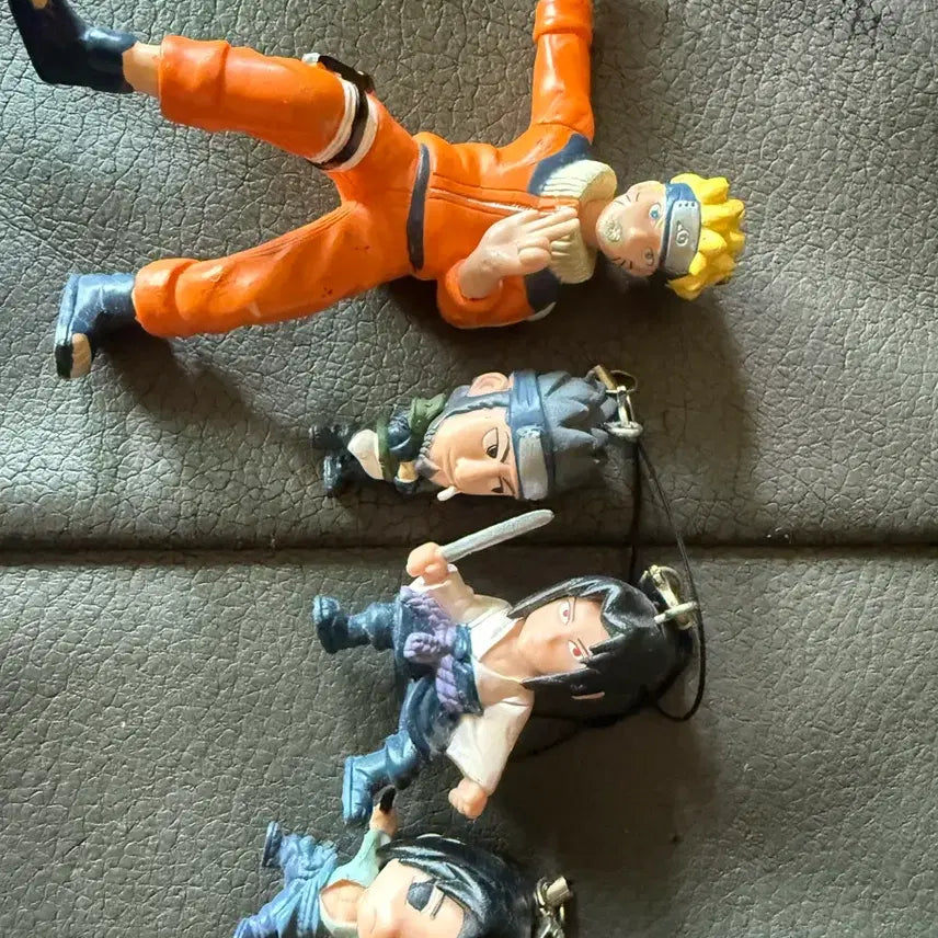 [BUNJANG] Naruto Vintage Figure Keychain Set / 나루토 고전 피규어 키링