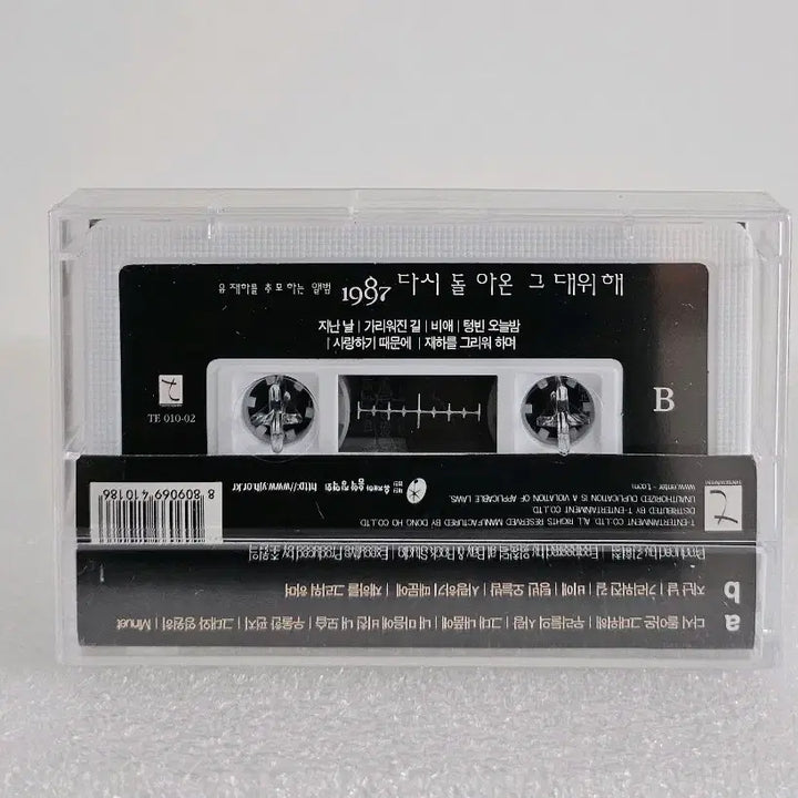 [BUNJANG] 1987 Re-Return - Yu Jae Ha Commemorative Cassette Tape (Sealed) / [미개봉]1987 다시 돌아온 유재하 카세트 테이프