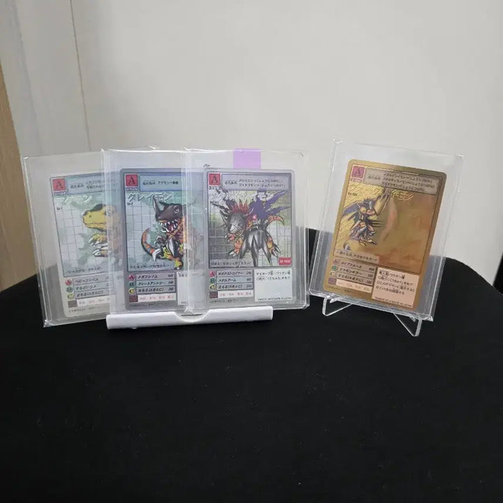 [BUNJANG] Gudietmon Card Agumon Evolution Tree Gold Etching Silver Etching / 구디지몬카드 아구몬 진화트리 골드에칭 실버에칭