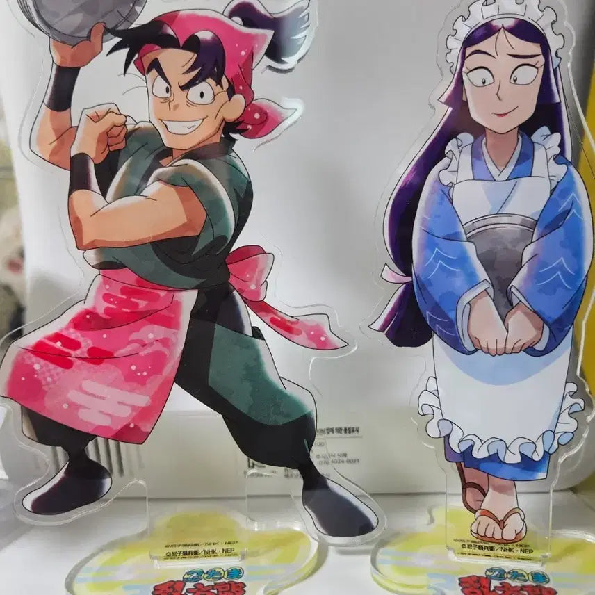 [BUNJANG] Nintama Rantaro Suipara Kamanosuke Harakiri Acrylic Stand / 닌타마 스이파라 몬지로 센조 아크릴스탠드