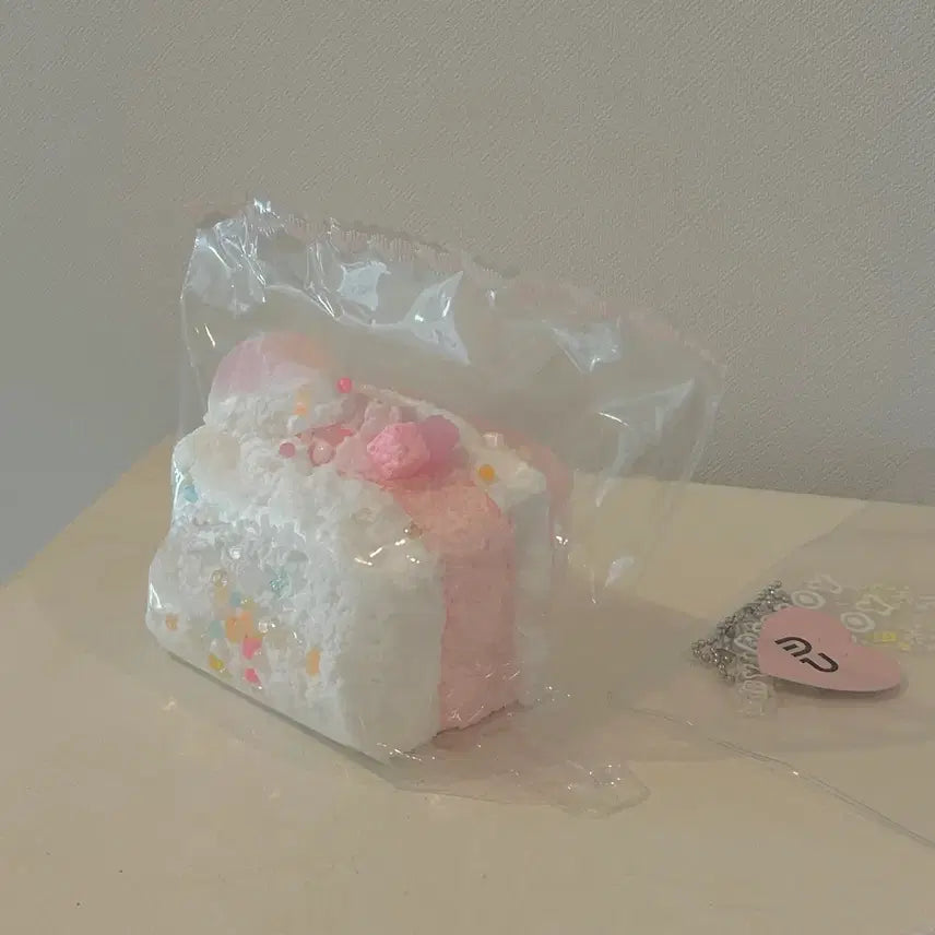 [BUNJANG] MP 3-Tier Toast Squishy Pink / mp 엠피 3단 토스트 말랑이 핑크 (새상품)