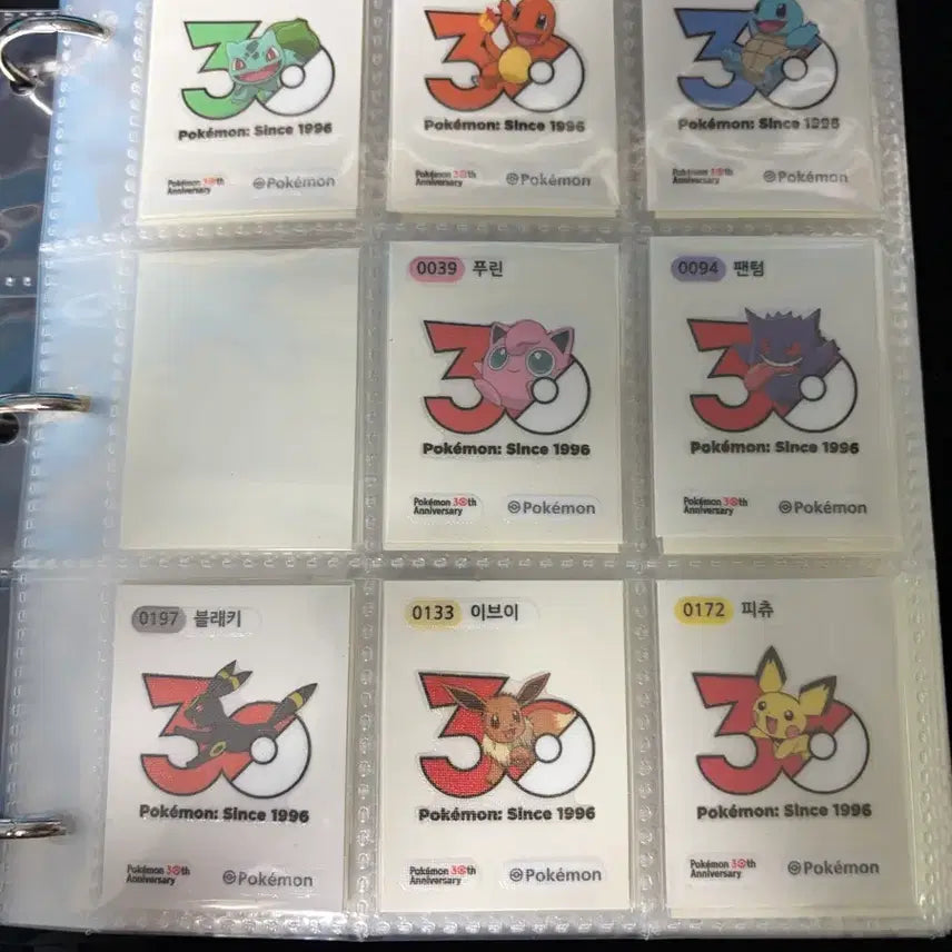[BUNJANG] Pokemon Stickers Bundle / 포켓몬 띠부실