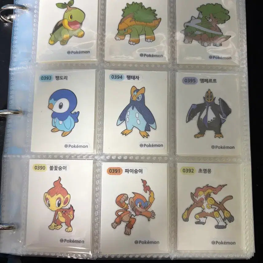 [BUNJANG] Pokemon Sticker Collection / 포켓몬 띠부씰