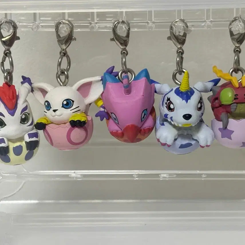 [BUNJANG] Digimon Egg Mark Figure 5-Piece Set / 디지몬 알 메지루시