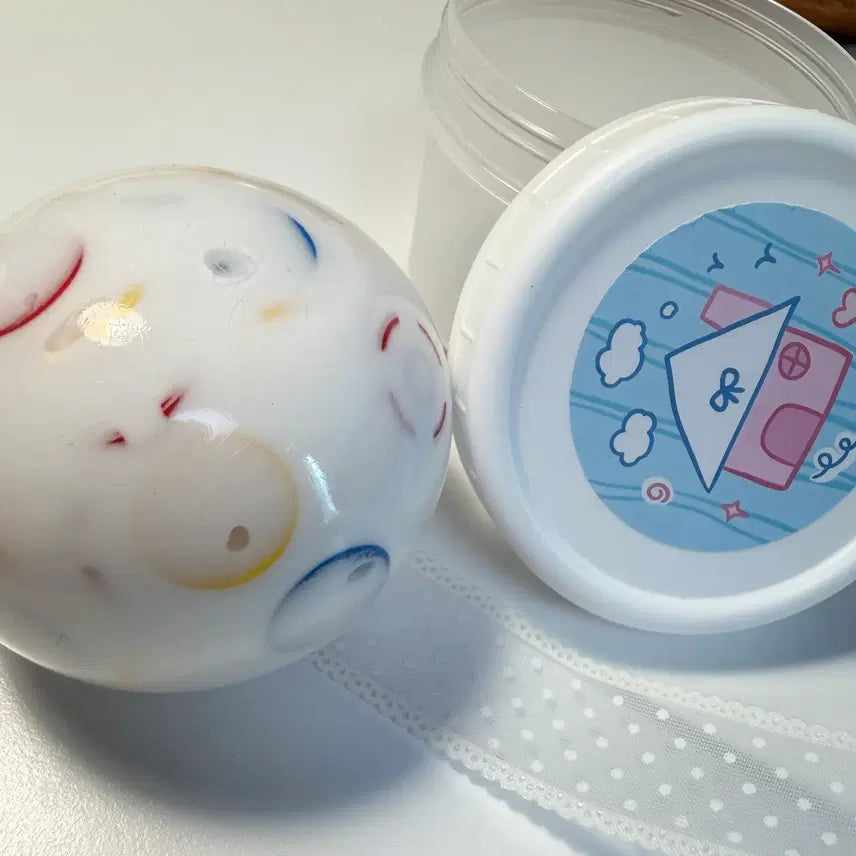 [BUNJANG] CreamCream Handmade Crunchy Slime / [새상품,영상있음] 크림크림 수제 크런치 슬랑이