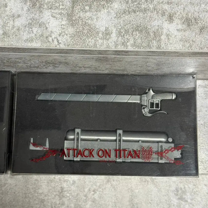 [BUNJANG] Attack on Titan ODM Gear Paper Knife Set Bundle / 진격의 거인 입체기동 장치 페이퍼나이프 세트 일괄