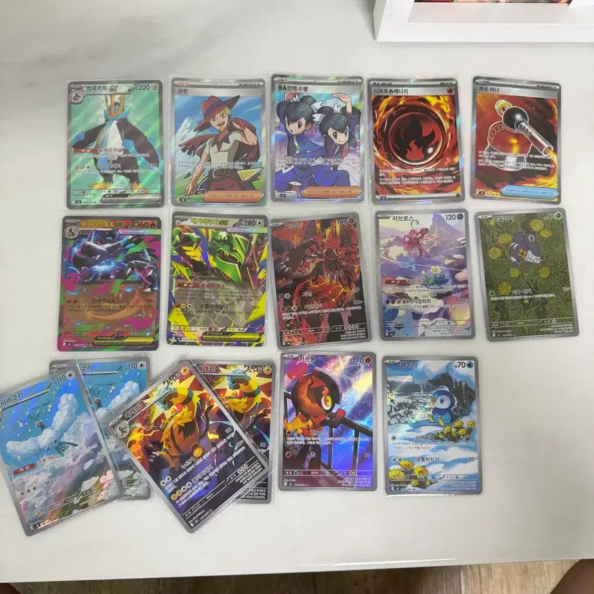 [BUNJANG] Pokemon Cards SR, AR Bundle Set / 포켓몬 카드 sr,ar 일괄