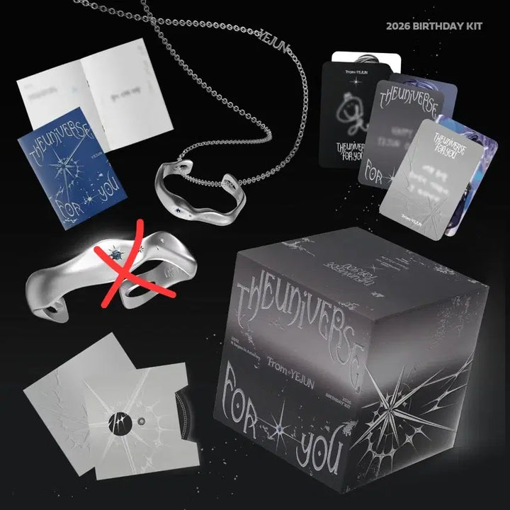 [BUNJANG] PLAVE Yejun 2026 Birthday Kit (Excluding Ring &amp; Necklace) / 반지, 목걸이 제외) PLAVE 플레이브 2026 예준 생일키트 양도합니다.