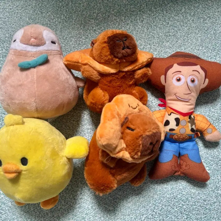 [BUNJANG] Bundle Set of 5 Plush Toys / 인형 일괄판매