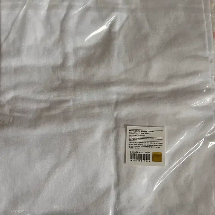 [BUNJANG] Mark NCT Dream Time Table T-Shirt (Sealed) / [미개봉] 마크 타임테이블 티셔츠