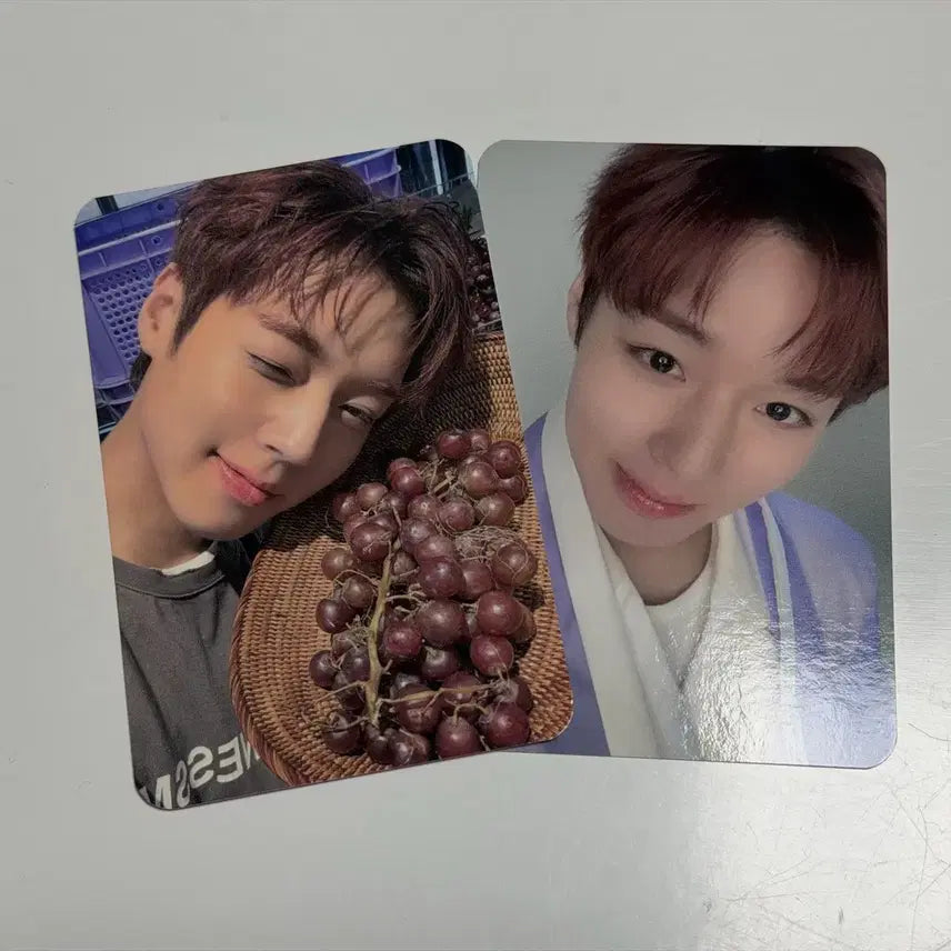 [BUNJANG] Park Ji Hoon The Venti Photocard Bundle Set (2 Cards) / 박지훈 더벤티 포카 일괄(2장)
