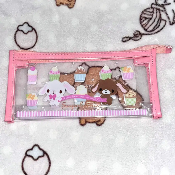[BUNJANG] Vintage Sugarbunnies Pencil Case Pouch / [할인] 고전 빈티지 슈가바니즈 필통 파우치 케이스
