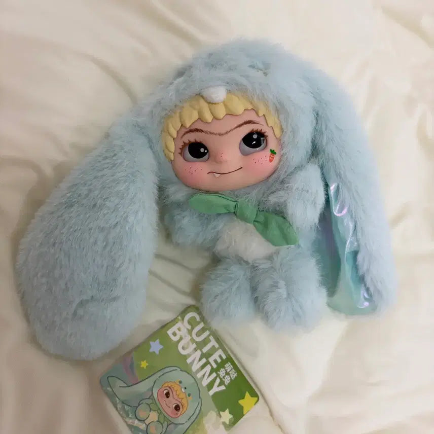 [BUNJANG] WAKUWAKU Fox Bunny Plush Keychain - Cute Bunny / [정품] 와쿠쿠 폭스 버니 인형 키링- 큐트버니