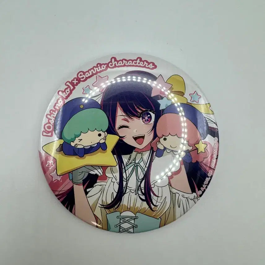 [BUNJANG] Oshi no Ko x Sanrio Collaboration Can Badge / 최애의아이 산리오 콜라보 캔뱃지