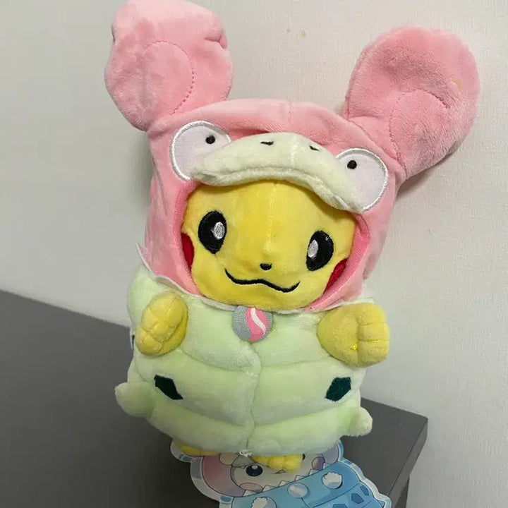 [BUNJANG] Pokemon Center Slowbro Poncho Pikachu Plush Doll / 포켓몬스터 포켓몬센터 야도란 판초츄 피카츄 인형