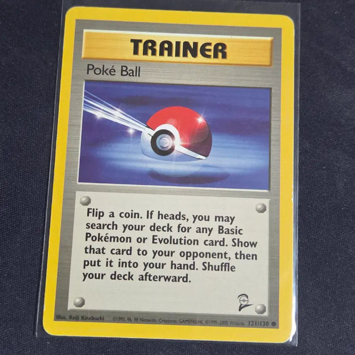[BUNJANG] North American Base Set 2 "Poké Ball" Pokemon Card / [포켓몬 카드] 북미판 베이스셋2 포켓볼