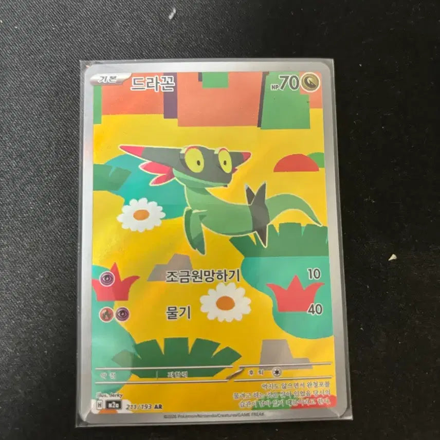 [BUNJANG] Pokemon Card Dracoon AR / 포켓몬 카드 드라꼰 AR