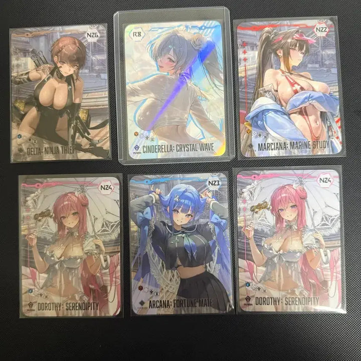[BUNJANG] Nier Automata AR Card Bundle Set (6 Cards) / 니케 ar카드 일괄