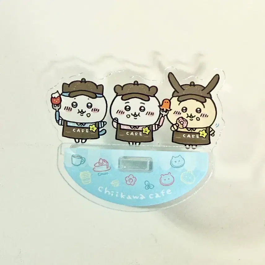 [BUNJANG] Chiikawa Cafe Acrylic Stand / 치이카와 카페 아크릴 스탠드