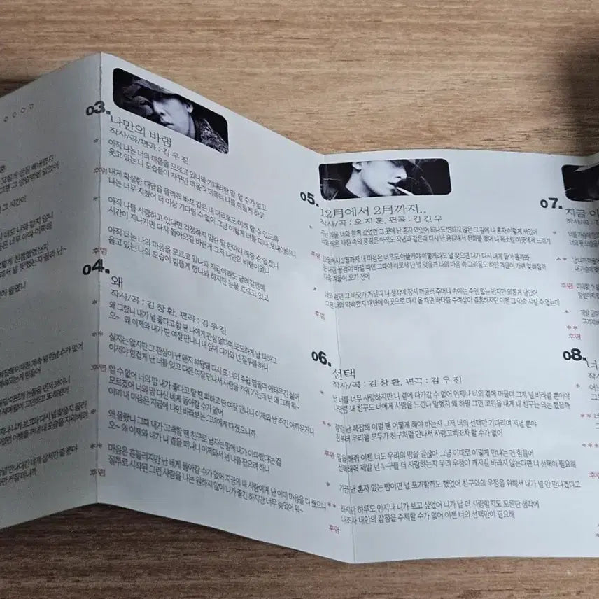 [BUNJANG] Hong Kyung Min 5th Album Cassette Tape / 홍경민5집 (Tape)