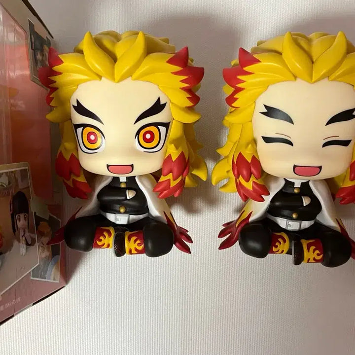[BUNJANG] Demon Slayer Rengoku Look Up Bundle Set (Opened) / 일괄 귀멸의칼날 렌고쿠 룩업