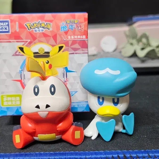 [BUNJANG] Pokemon Scraggy &amp; Dwebble Figure Bundle Set / [일괄]포켓몬스터 뜨아거 &amp; 꾸왁스 피규어