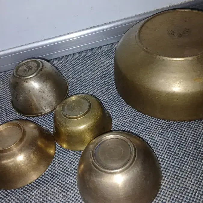 [BUNJANG] Antique Brassware Set (6 Pieces) / 엣날놋그릇6p