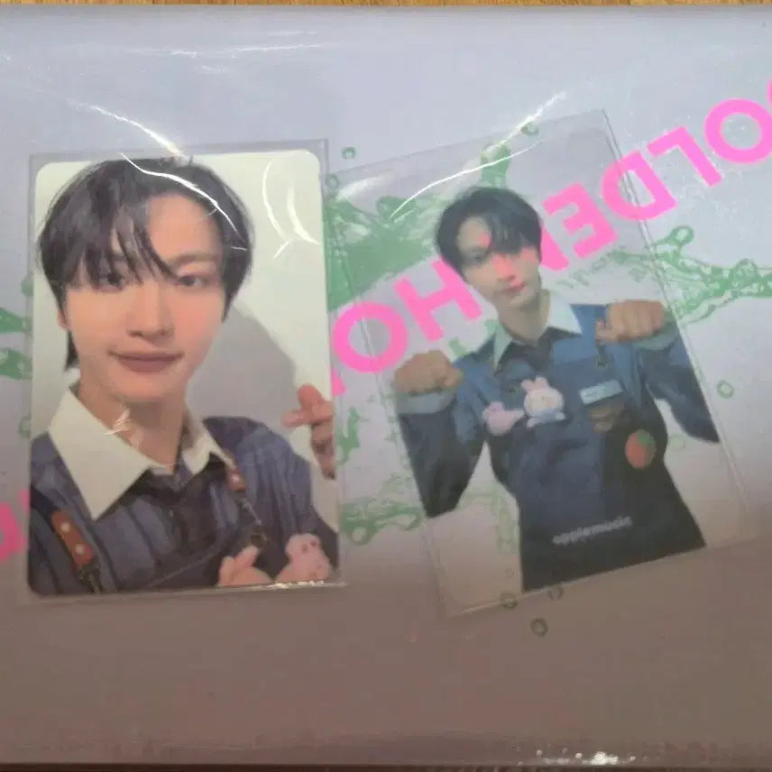 [BUNJANG] ATEEZ Seonghwa Judy Star Double-Sided + Hyper Set / 에이티즈 애플뮤직 성화 주리스타 양면+히퍼set