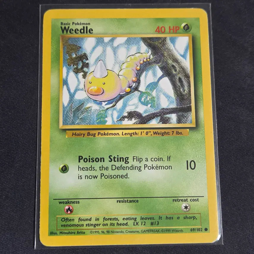 [BUNJANG] North American Base Set Charizard Pokemon Card / [포켓몬 카드] 북미판 베이스셋 뿔충이