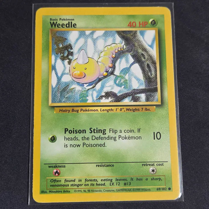 [BUNJANG] North American Base Set Charizard Pokemon Card / [포켓몬 카드] 북미판 베이스셋 뿔충이