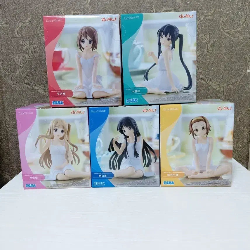 [BUNJANG] Sega K-On! 5-Figure Set / 세가 케이온 피규어 5종 세트