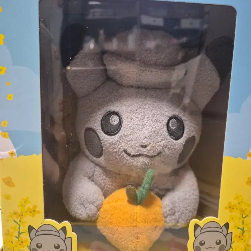 [BUNJANG] Pokemon Dolhareubang Pikachu Plush (Sealed) / [미개봉] 포켓몬스터 돌하르방 피카츄 인형