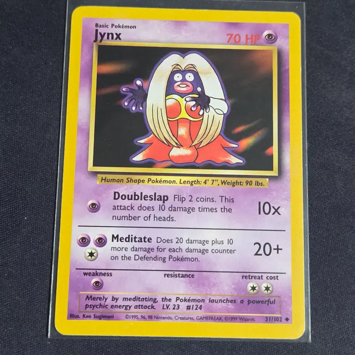 [BUNJANG] Pokemon TCG North American Base Set Jynx / [포켓몬 카드] 북미판 베이스셋 루주라