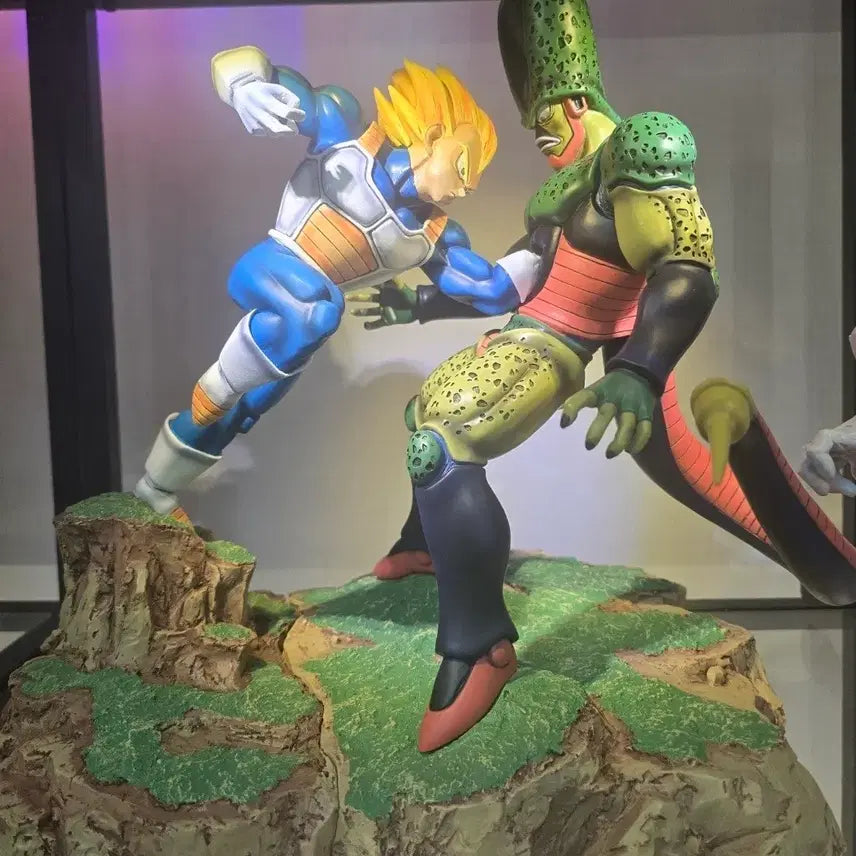[BUNJANG] Dragon Ball Vegeta Cell Stage 2 Resin Statue / 드래곤볼 레진 베지터 셀2단계 피규어
