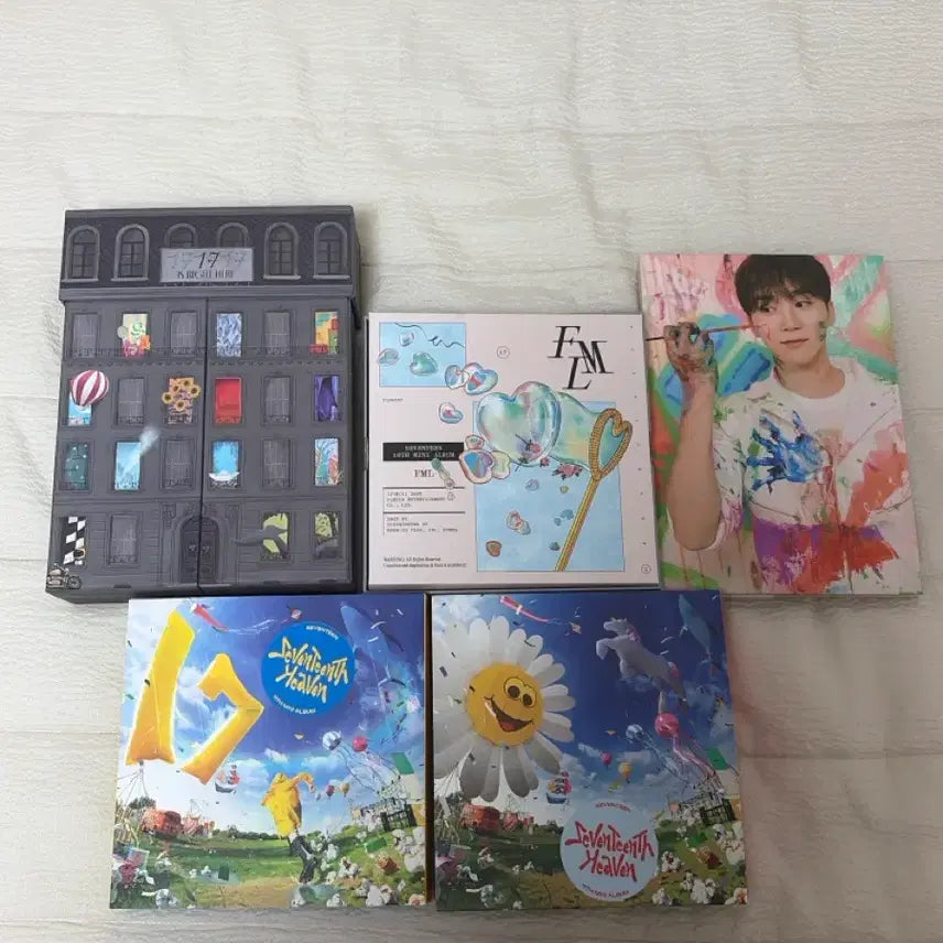 [BUNJANG] SEVENTEEN 11th Mini Album Bundle Set / 세븐틴 앨범 5종