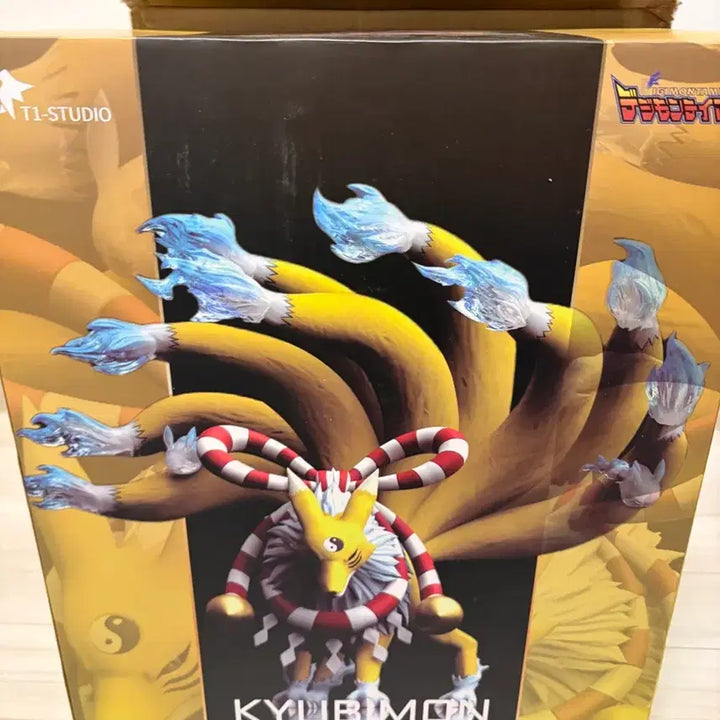 [BUNJANG] T1 Studio Digimon Tamers Cuxiomon Resign Figure / T1 구미호몬 디지몬 레진 피규어