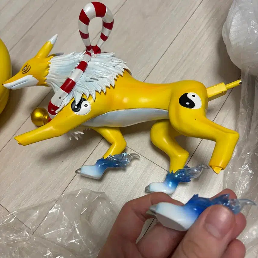 [BUNJANG] T1 Studio Digimon Tamers Cuxiomon Resign Figure / T1 구미호몬 디지몬 레진 피규어