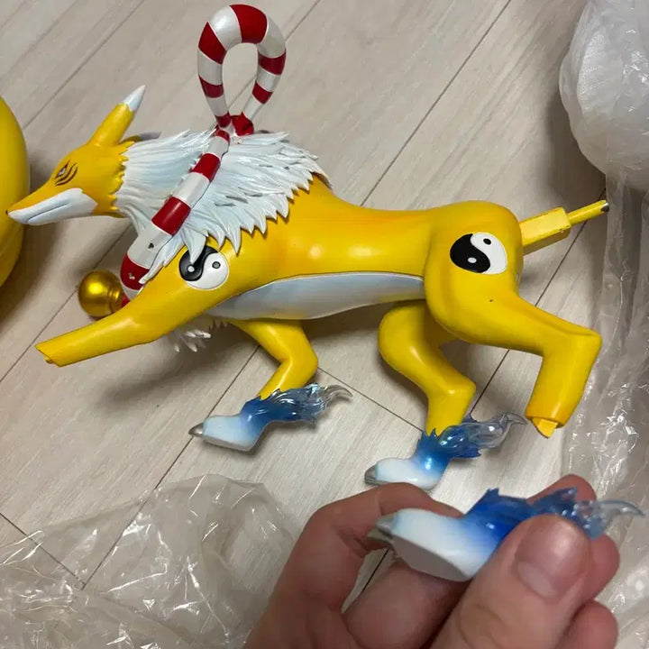 [BUNJANG] T1 Studio Digimon Tamers Cuxiomon Resign Figure / T1 구미호몬 디지몬 레진 피규어