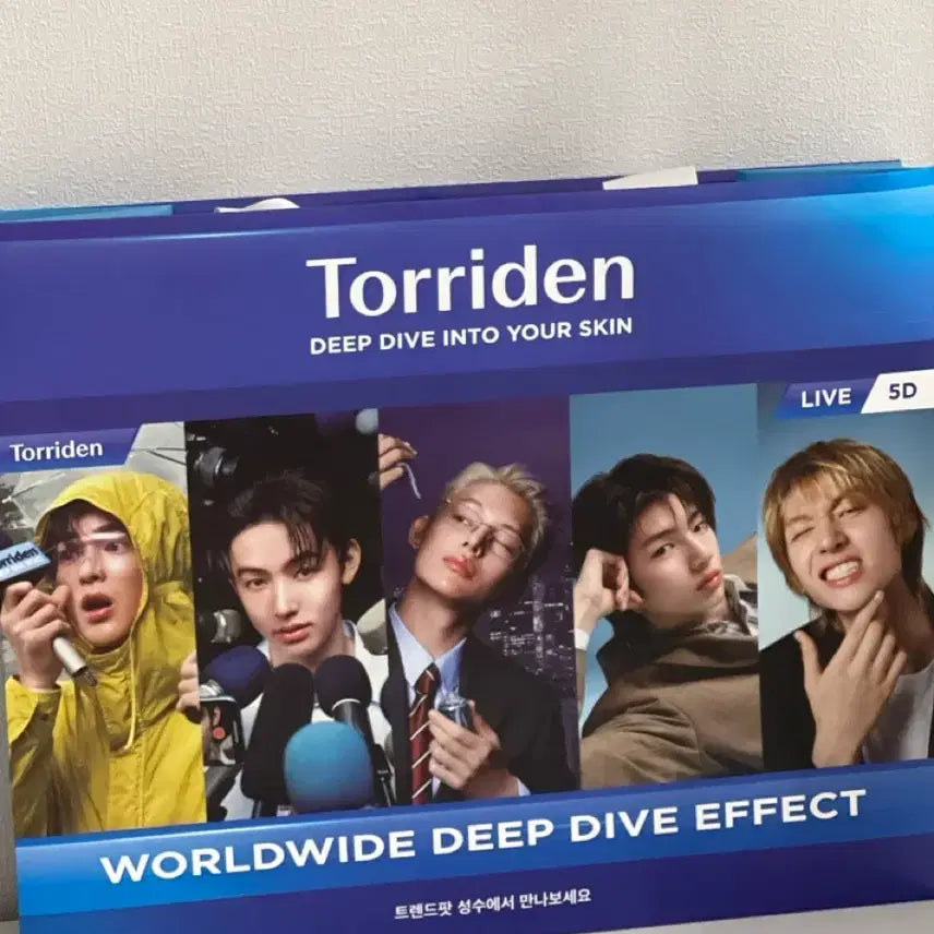 [BUNJANG] Torriden Shopping Bag + Leaflet / 코르티스 토리든 쇼핑백 + 리플렛