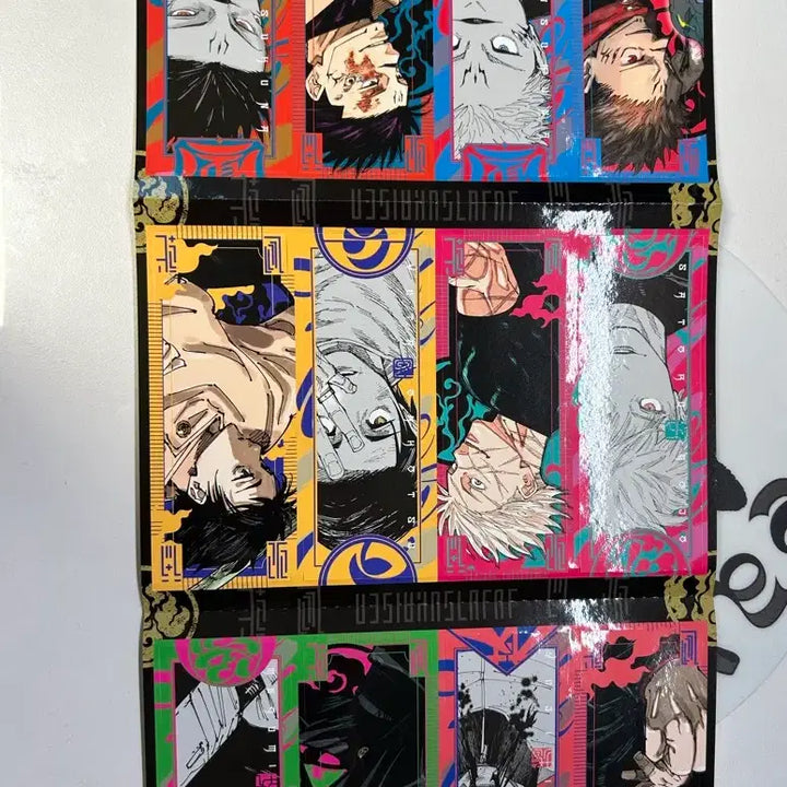 [BUNJANG] Jujutsu Kaisen Original Art Ticket Bookmark Bundle Set / 주술회전 원화 티켓 북마크 일괄 판매 고죠 메구미 스쿠나 유타 사멸회유