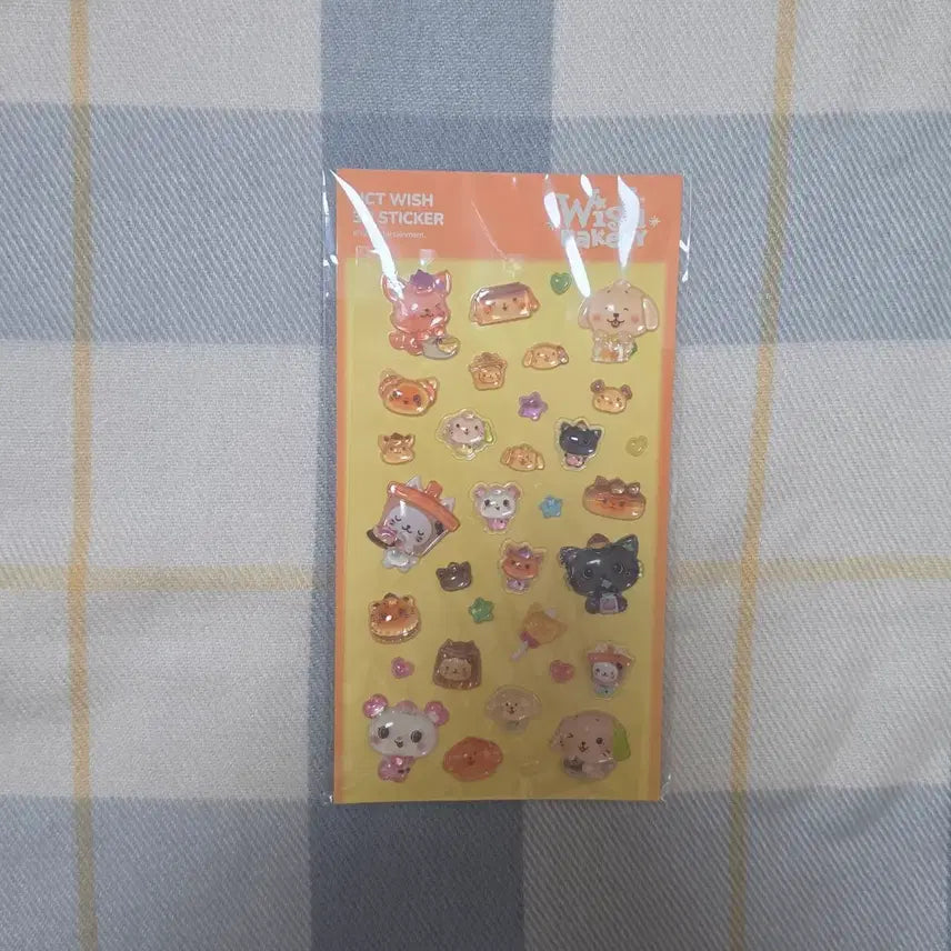 [BUNJANG] NCT WISH Bakery Pop-up 3D Sticker (Sealed) / (미개봉) 엔시티 위시 베이커리 팝업 3D 스티커