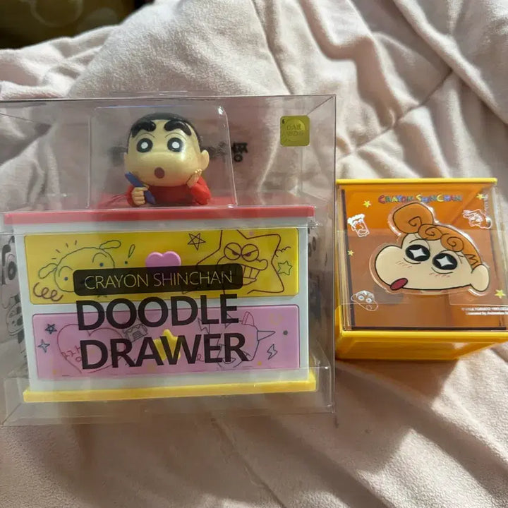 [BUNJANG] Shin-chan &amp; Himawari Drawer Set (Sealed) / 짱구 서랍&amp;짱아 서랍 2개세트 (미개봉/새상품)