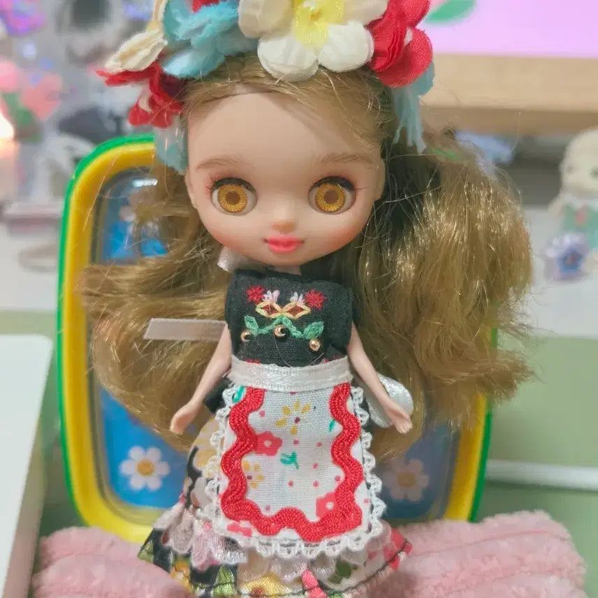 [BUNJANG] Puchi Blythe Bohemian Custom Doll / 푸치 브라이스 보헤미안 (베카돌님 커스텀 완료)