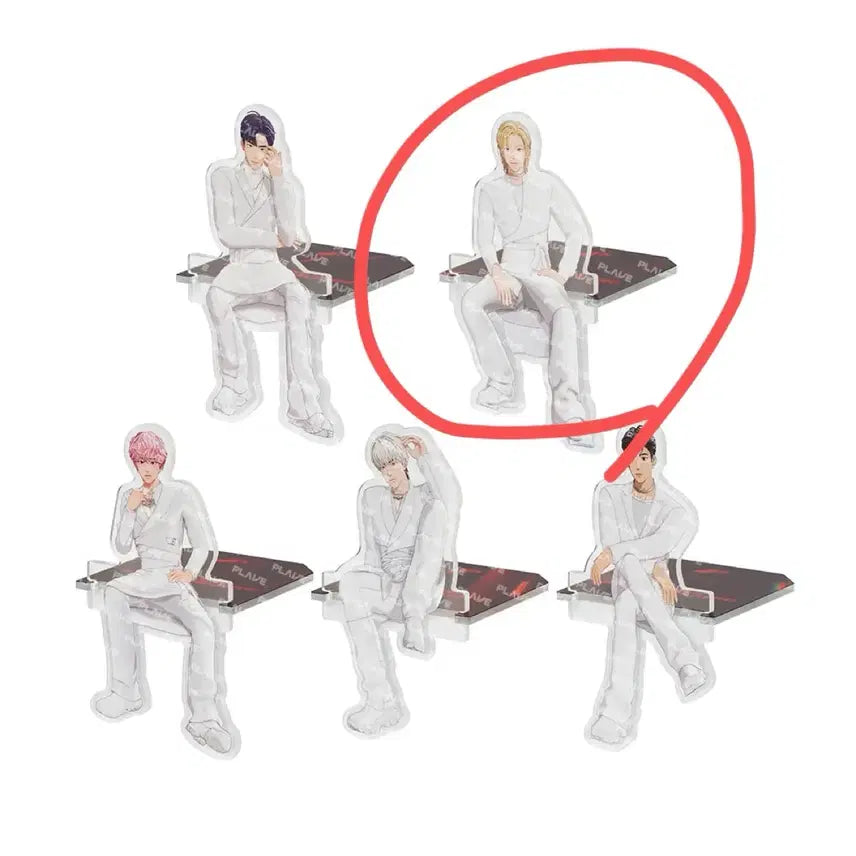 [BUNJANG] PLAVE Noah Tour MD Acrylic Stand + Photocard Set / 플레이브 투어 MD 아크릴 스탠드 노아+포카팩