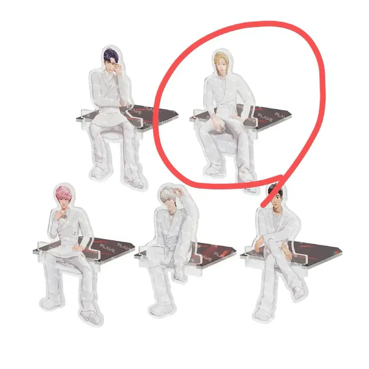 [BUNJANG] PLAVE Noah Tour MD Acrylic Stand + Photocard Set / 플레이브 투어 MD 아크릴 스탠드 노아+포카팩