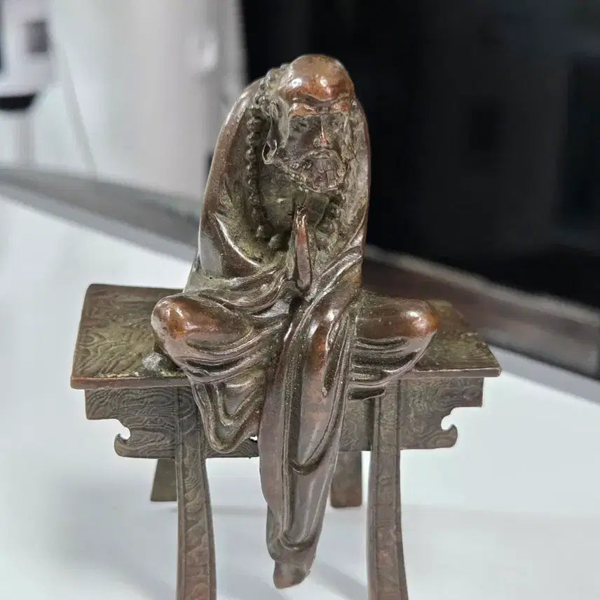 [BUNJANG] Bronze Bodhidharma Sculpture / 달마 동조각상