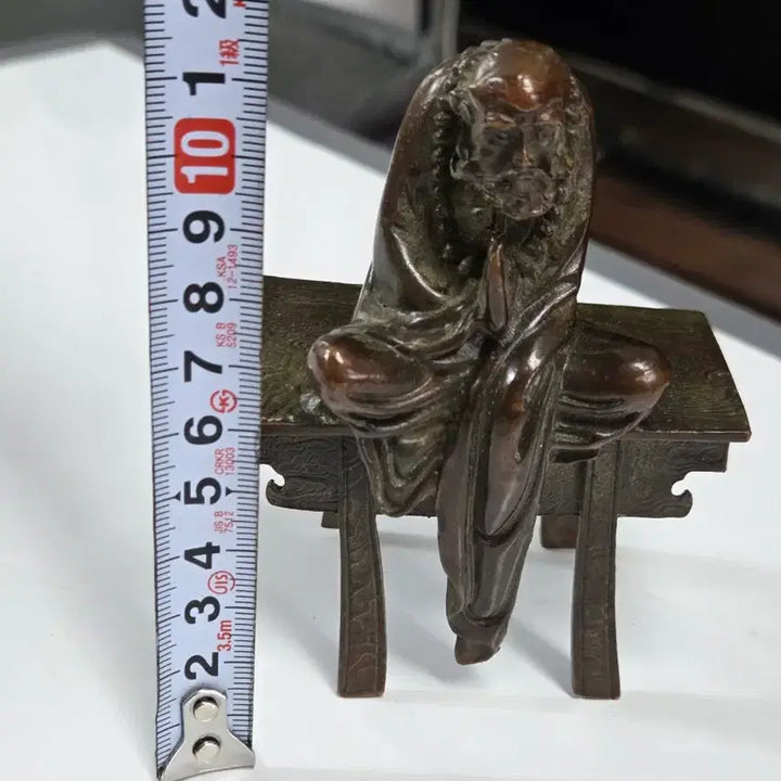 [BUNJANG] Bronze Bodhidharma Sculpture / 달마 동조각상