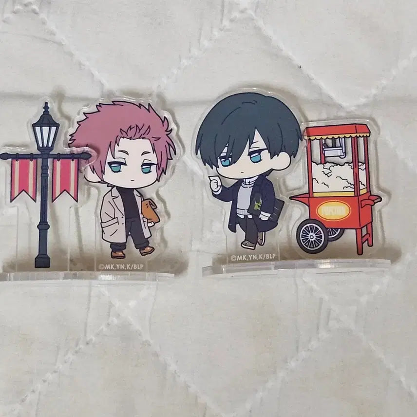 [BUNJANG] Blue Lock Rin Itoshi Casual Wear Acrylic Stand Bundle Set / 블루록 사에 린 사복 아크릴 스탠드 일괄